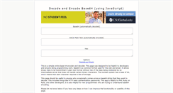 Desktop Screenshot of decodebase64.com